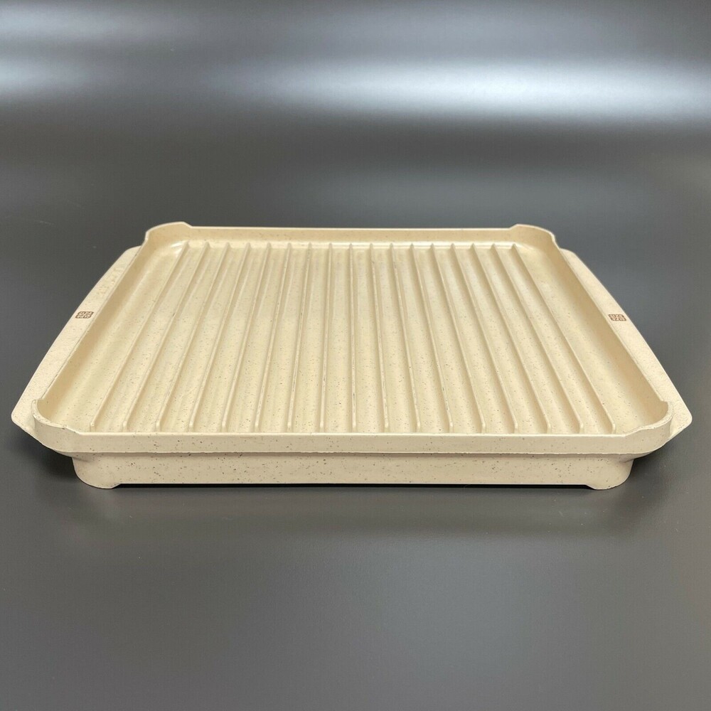 Vintage Littonware Microwave &‎ Conventional Oven Tray Reversible Bacon Roasting